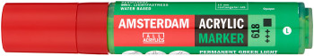 Amsterdam All Acrylics Paint Marker - Large - Permanent Green Light