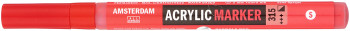 Amsterdam All Acrylics Paint Marker - Small - Pyrrole Red