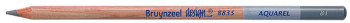 Bruynzeel Design Aquarel Colour Pencil - Mid Brown Grey