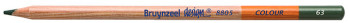 Bruynzeel Design Colour Chalk Pencil - Olive Green