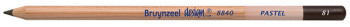 Bruynzeel Design Pastel Pencil - Mid Brown Grey