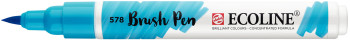 Ecoline Brush Pen - Sky Blue Cyan