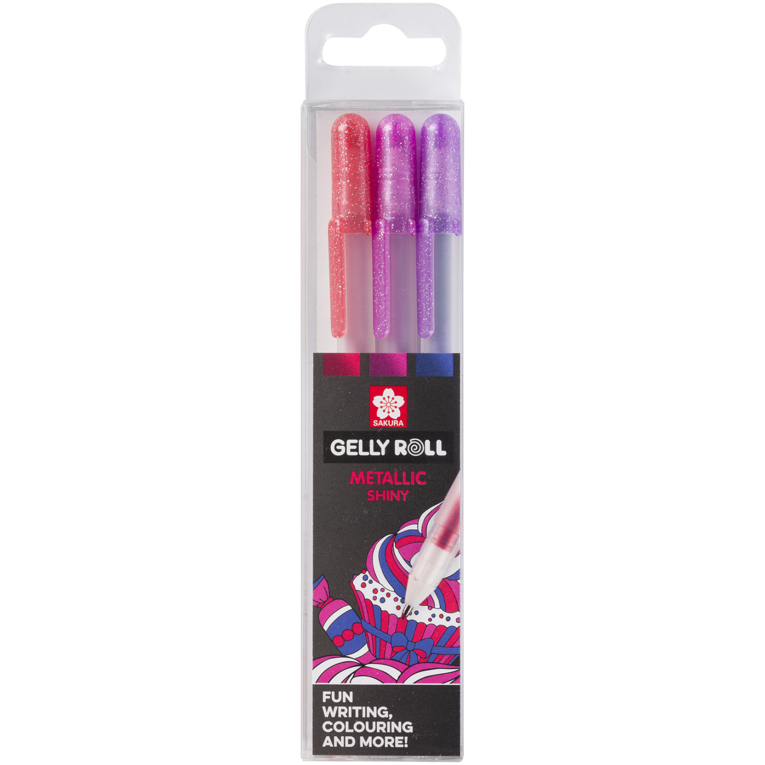 Sakura Gelly Roll Metallic Gel Pens - Sweets Set (Pack of 3)