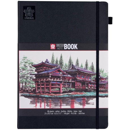 Sakura Sketchbook - White Pages - 21 x 29.7cm