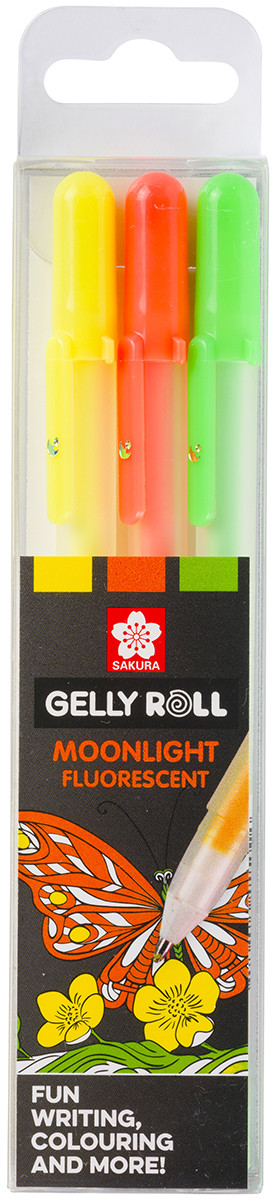 Sakura Gelly Roll Moonlight Gel Pens - Happy Set (Pack of 3)