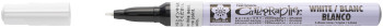 Sakura Pen-Touch Calligraphy Marker - Fine - White