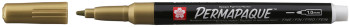 Sakura Permapaque Marker - Fine - Gold