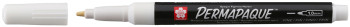 Sakura Permapaque Marker - Fine - White