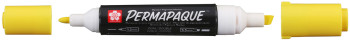 Sakura Permapaque Twin Marker - Yellow