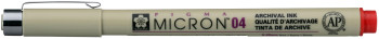 Sakura Pigma Micron Pen - 0.4mm - Red