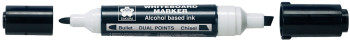 Sakura Whiteboard Marker - Dual Tip - Black