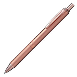Pentel EnerGel Sterling Rollerball Pen - 0.7mm - Rose Gold (Gift Boxed)