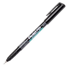 Pentel NMF50 Permanent Marker - Extra Fine - Black