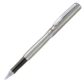 Pentel Sterling Symphony Rollerball - Silver Rose Gold Trim (Gift Boxed)