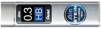 Pentel Ain Stein Lead Refill - 0.3mm - HB
