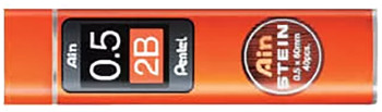 Pentel Ain Stein Lead Refill - 0.5mm - 2B