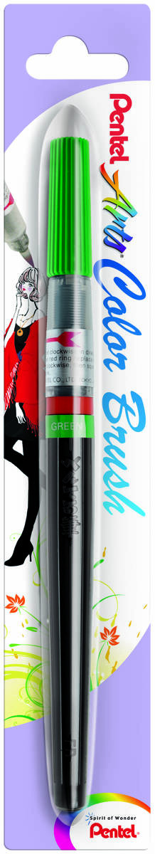 Pentel Arts Colour Brush Pen - Green