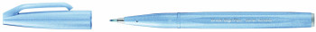 Pentel Brush Sign Pen - Grey Blue