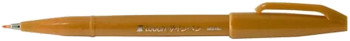 Pentel Brush Sign Pen - Ochre