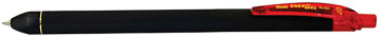 Pentel EnerGel Slim Retractable Rollerball Pen - 0.7mm - Red