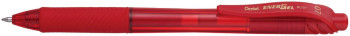 Pentel EnerGel X Retractable Gel Pen - 0.7mm - Red