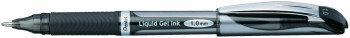 Pentel EnerGel XM Capped Rollerball Pen - 1.0mm - Black