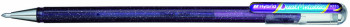 Pentel Hybrid Dual Gel Pen - Metallic Blue & Violet