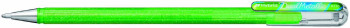 Pentel Hybrid Dual Gel Pen - Metallic Light Green & Blue & Red