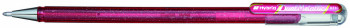 Pentel Hybrid Dual Gel Pen - Metallic Pink & Pink