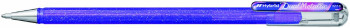 Pentel Hybrid Dual Gel Pen - Metallic Violet & Red & Blue