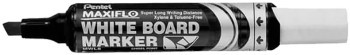 Pentel Maxiflo Whiteboard Marker - Chisel Tip - Black