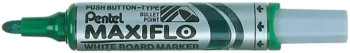 Pentel Maxiflo Whiteboard Marker - Medium Bullet Tip - Green