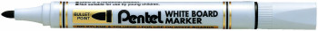 Pentel MW85 Whiteboard Marker - Bullet Tip - Black