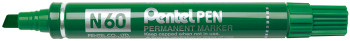 Pentel N60 Giant Permanent Marker - Chisel Tip - Green