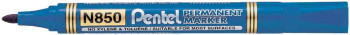 Pentel N850 Permanent Marker - Bullet Tip - Blue