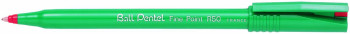 Pentel R50 Rollerball Pen - Red