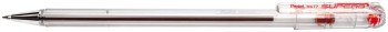 Pentel Superb Capped Ballpoint Pen - 0.7mm - Red