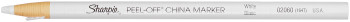 Sharpie China Marker - White