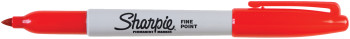 Sharpie Fine Marker Pen - Red