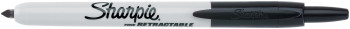 Sharpie Retractable Marker Pen - Black